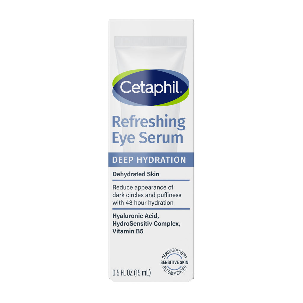 Cetaphil Deep Hydration Refreshing Eye Serum With Hyaluronic Acid, 0.5 fl oz