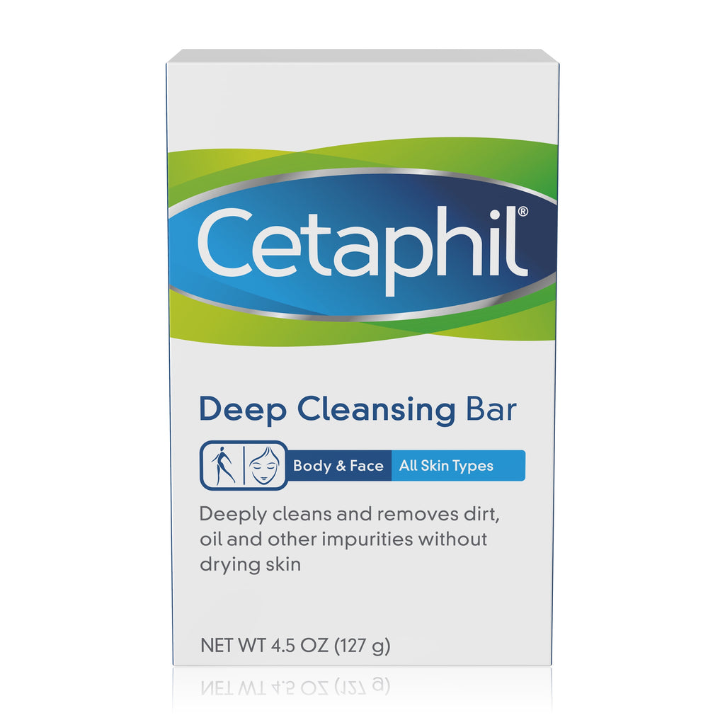 CetaphilÂ® Deep Cleansing Bar 4.5 oz. Box