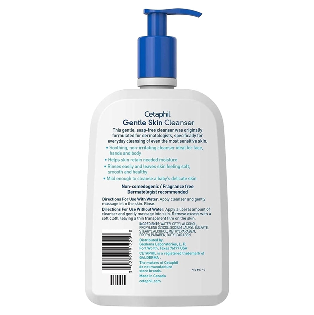 Cetaphil Gentle Skin Cleanser Dry to Normal Sensitive Skin 20 Fl Oz (2 Pack)