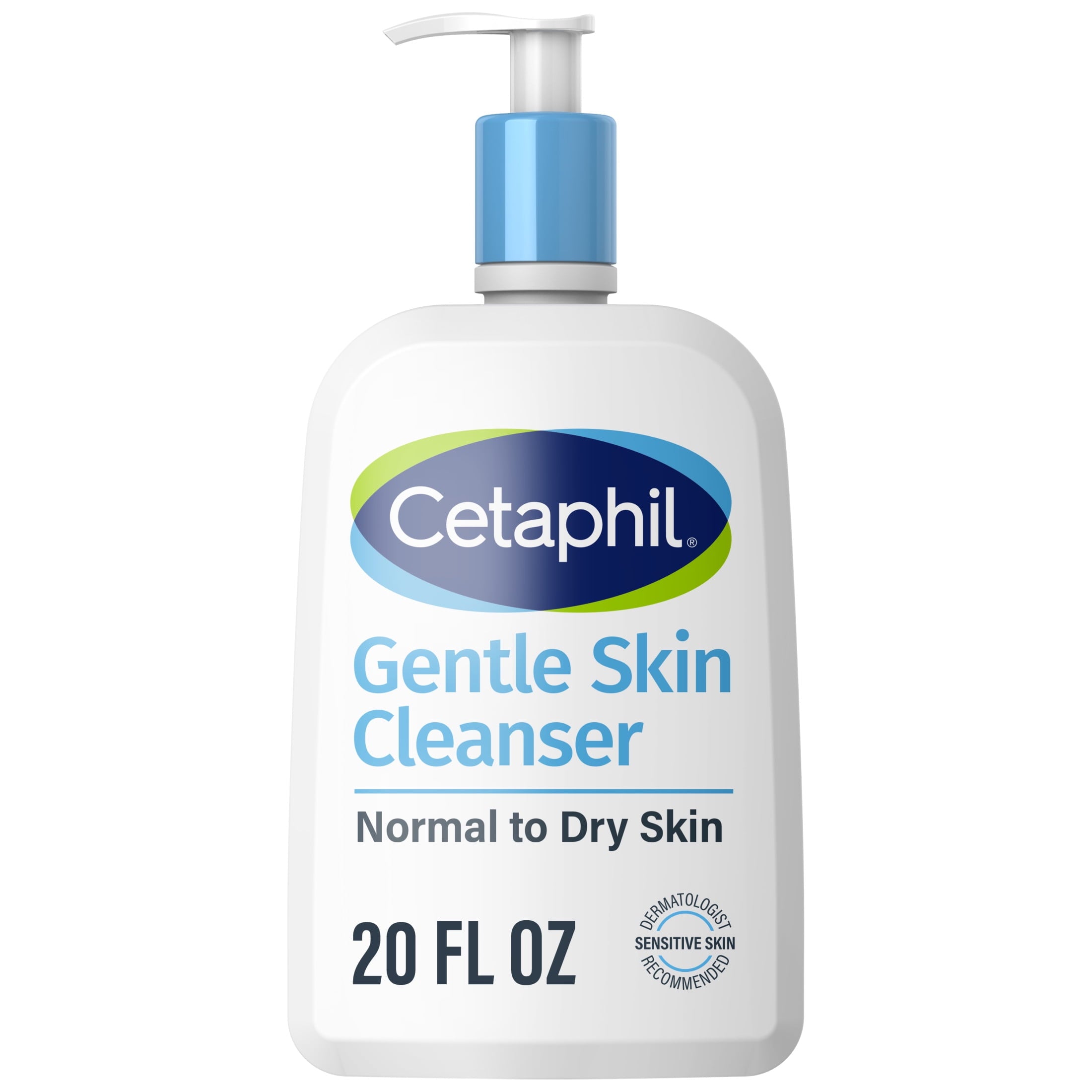 (3 pack) Cetaphil Face Wash Hydrating Gentle Skin Cleanser for Dry to Normal Sensitive Skin, 20 fl oz