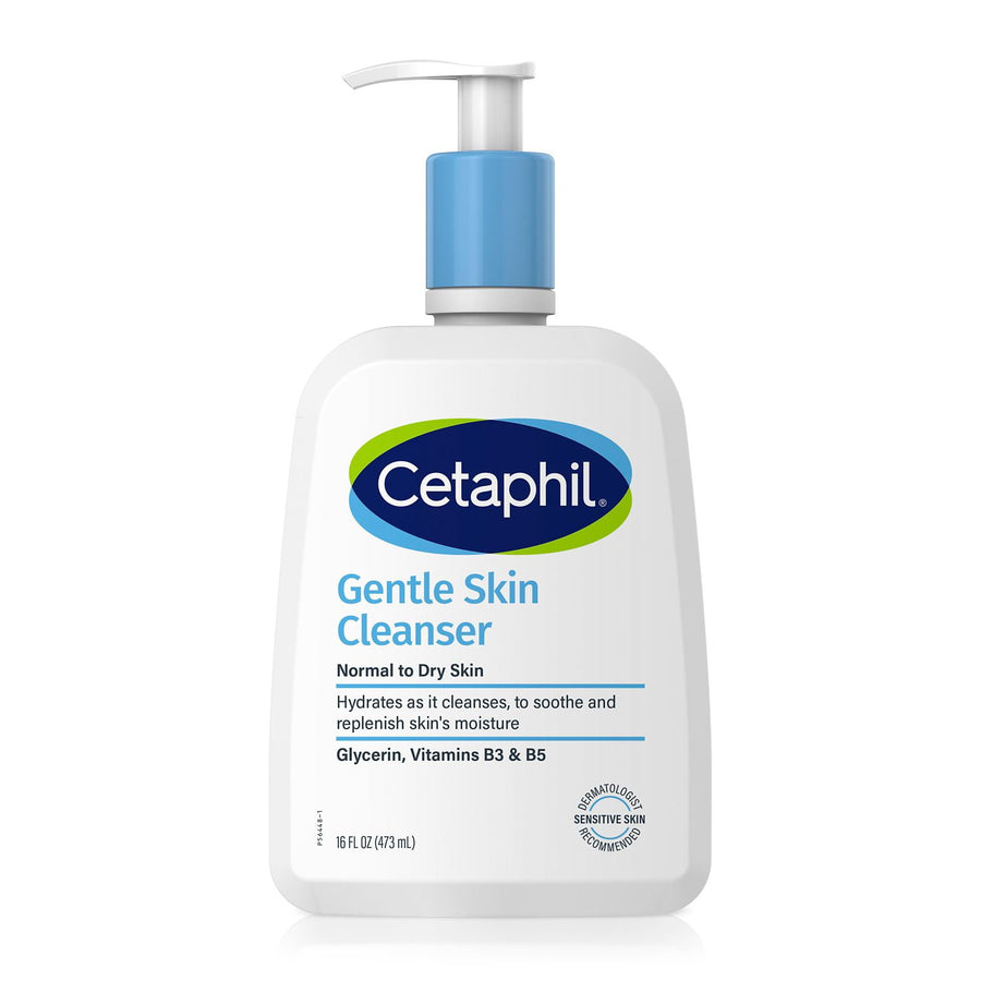 2 Pack Cetaphil Gentle Skin Cleanser FOR ALL SKIN TYPES 16oz