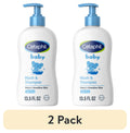 (2 pack) Cetaphil Baby Moisturizing Shampoo and Body Wash with Aloe Vera and Natural Calendula, 13.5 fl oz