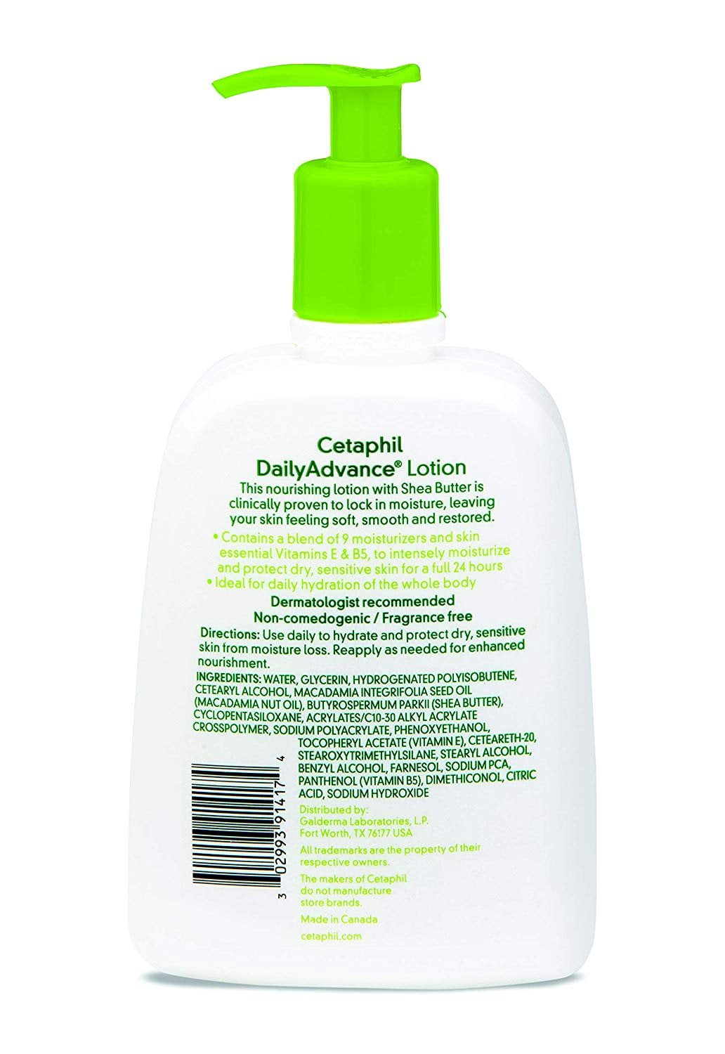Cetaphil Daily Advance Lotion for Dry & Sensitive Skin, 16 ounces Unit by Cetaphil Beauty
