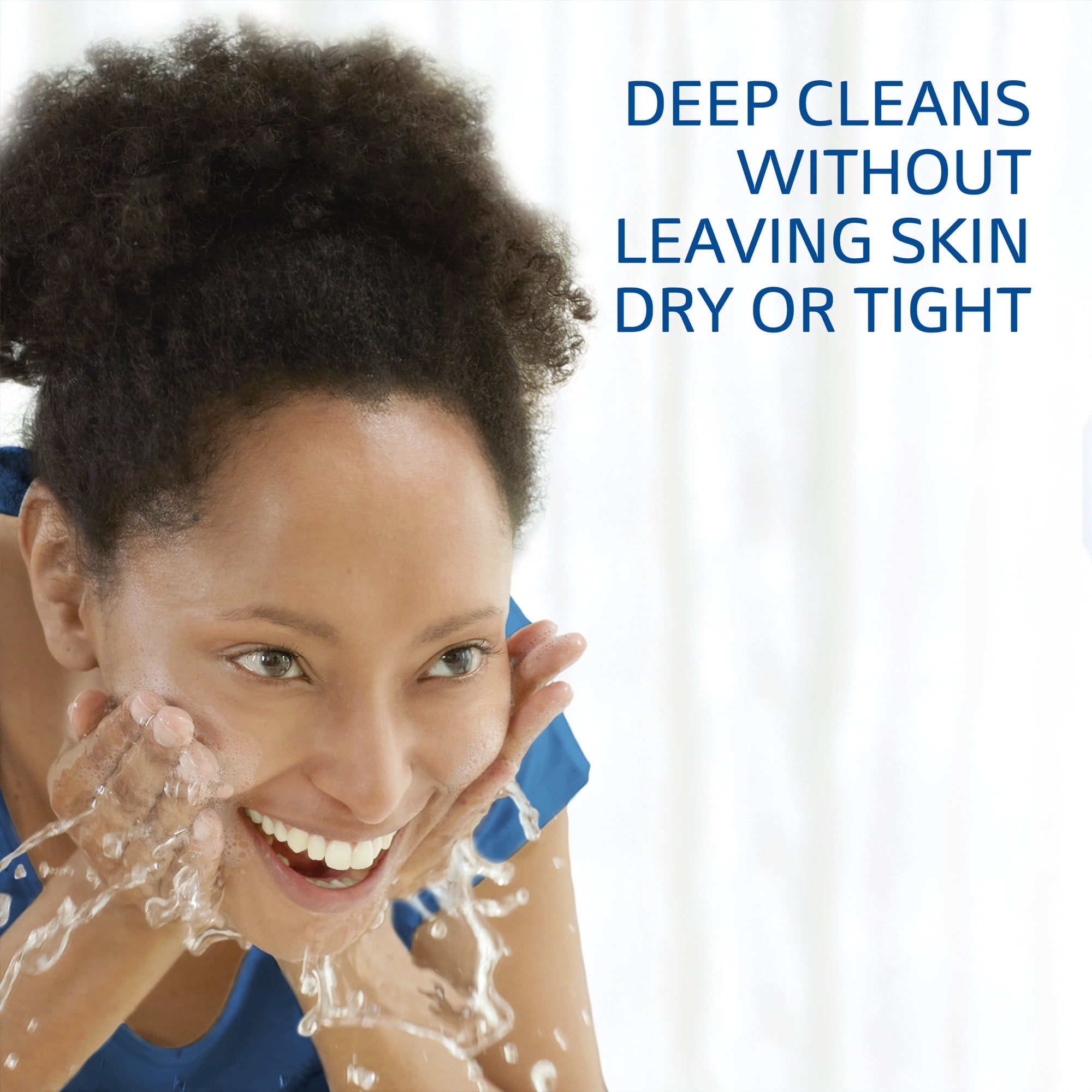 Face Wash by CETAPHIL, Daily Facial Cleanser for Sensitive, Combination to Oily Skin, 16 oz, Gentle Foaming, Soap Free, Hypoallergenic