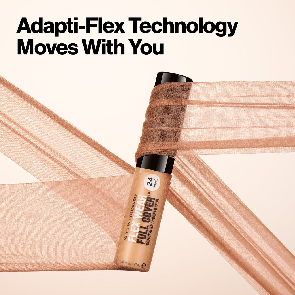 Revlon ColorStay Flex Wear Concealer, Full Coverage, 24HR Wear, 060 Deep, 0.34 fl oz