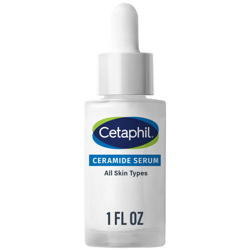 (2 pack) CETAPHIL Ceramide Face Serum, Lightweight Serum for All Skin Types, Ceramides, CICA & Allantoin, 1 fl oz