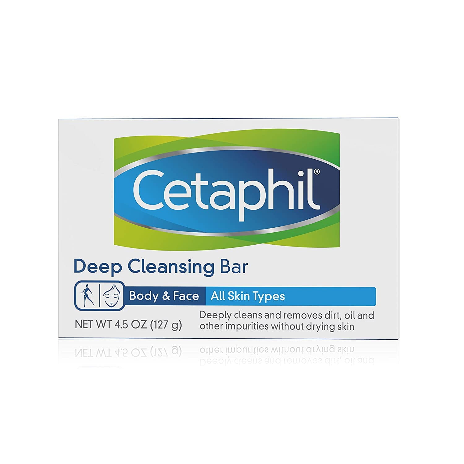 CetaphilÂ® Deep Cleansing Bar 4.5 oz. Box