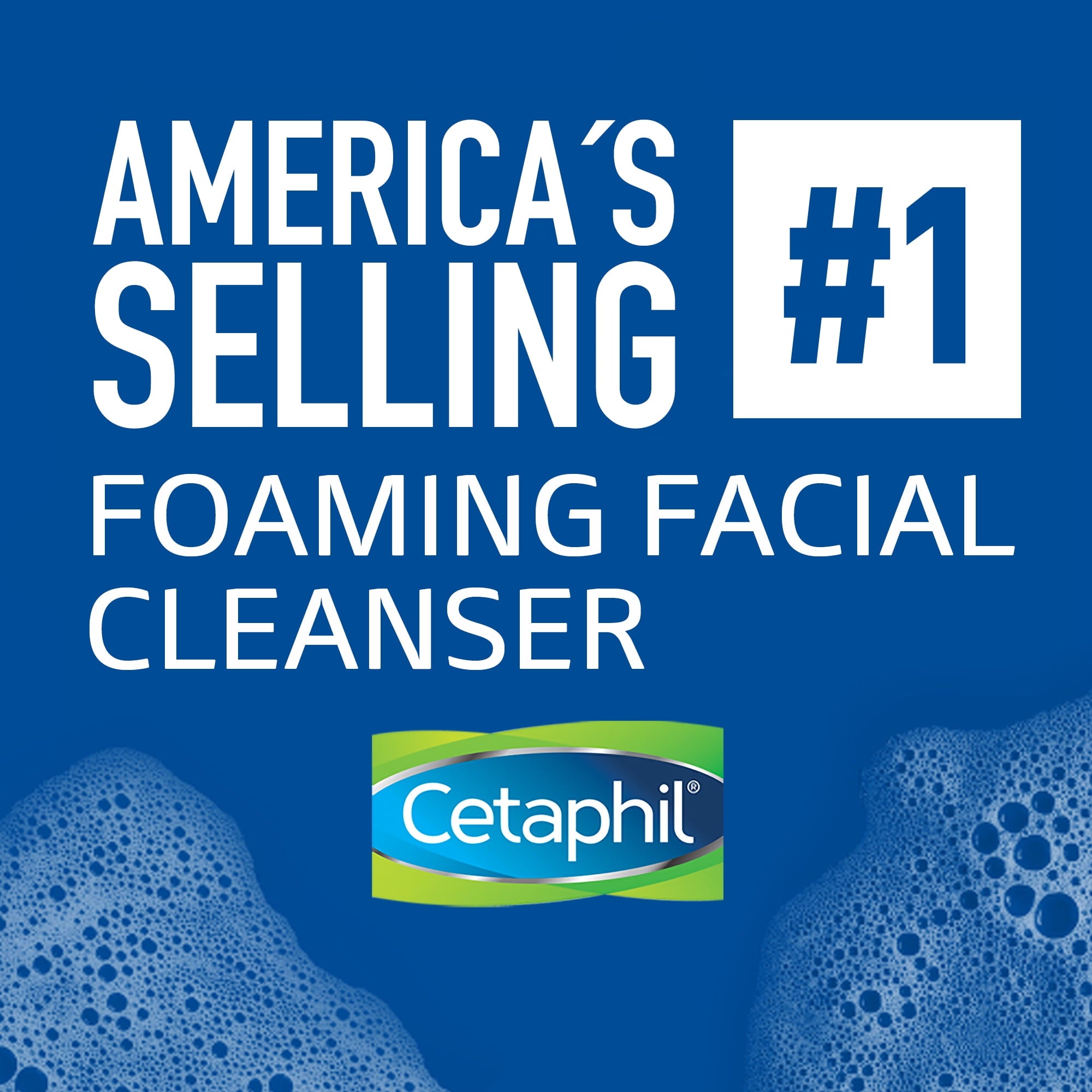 Face Wash by CETAPHIL, Daily Facial Cleanser for Sensitive, Combination to Oily Skin, 16 oz, Gentle Foaming, Soap Free, Hypoallergenic