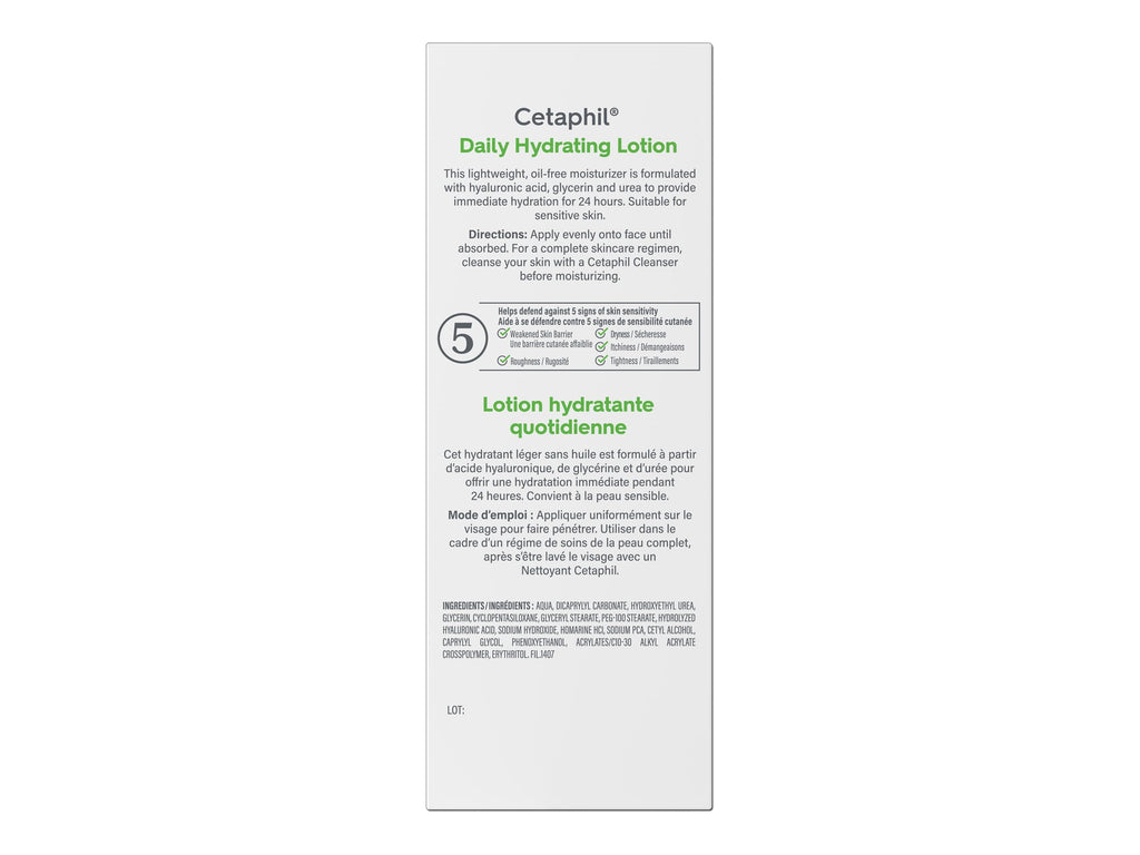 Cetaphil - Daily hydration lotion - 2.96 fl.oz