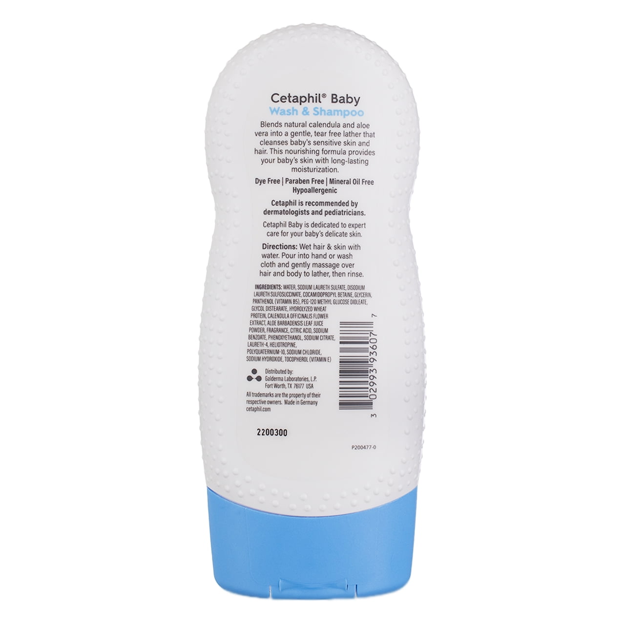Cetaphil Baby Wash & Shampoo, Calendula, 7.8 fl oz (2 pack) (Bundle)