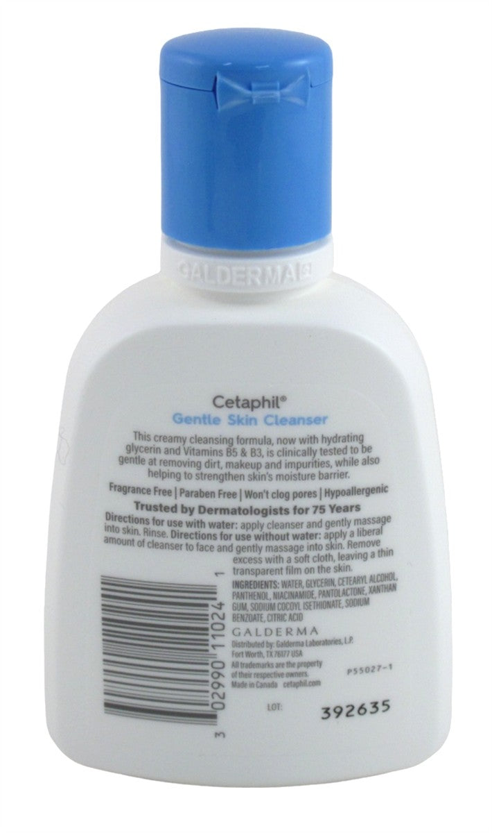 Cetaphil Gentle Skin Cleanser 4oz Dry To Normal Skin (Pack of 3)