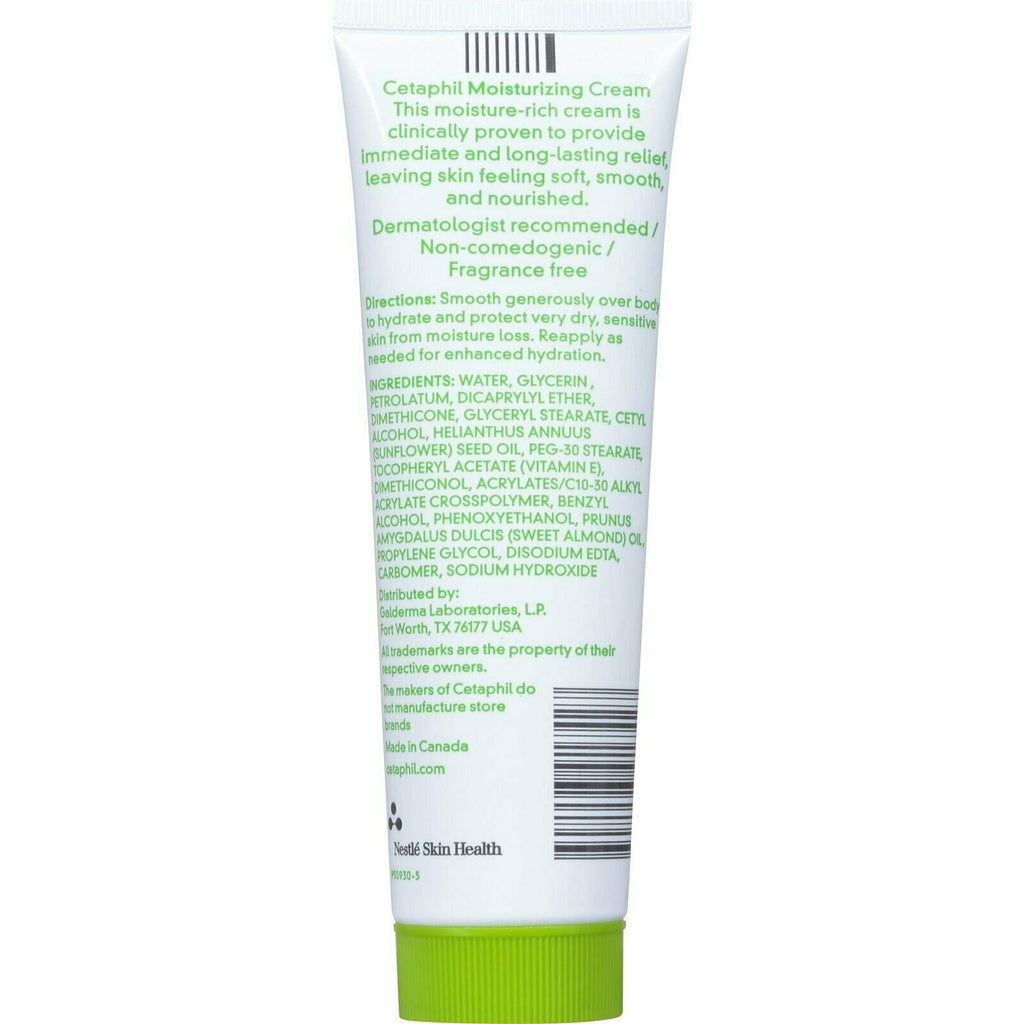 Cetaphil Intensive Moisturizing Cream W/ Meadowfoam Oil, 3oz, 2-Pack