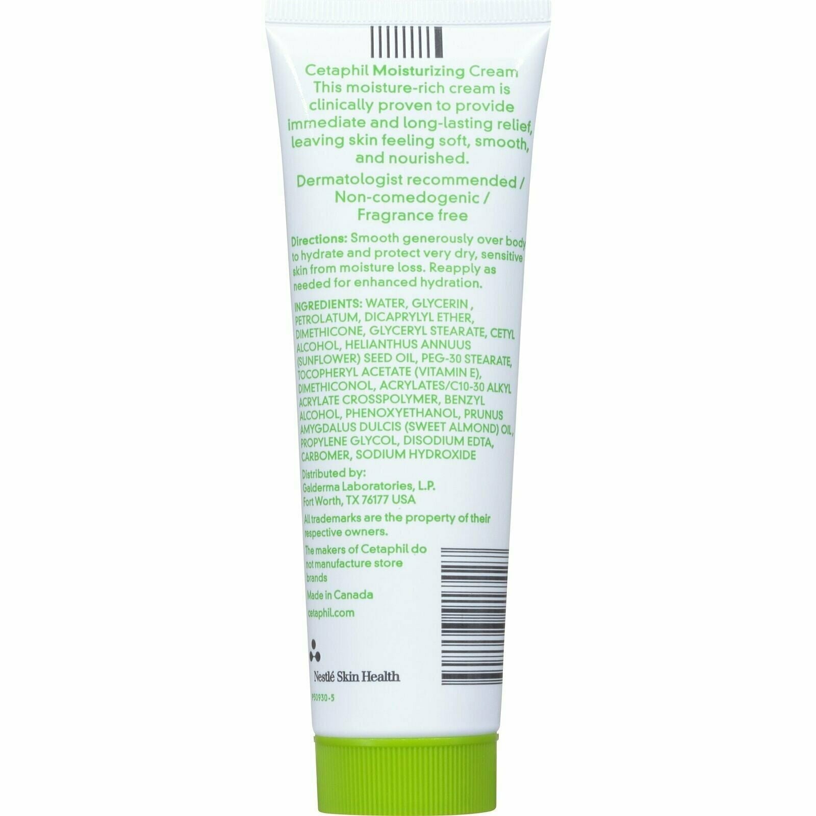 Cetaphil Intensive Moisturizing Cream W/ Meadowfoam Oil, 3oz, 2-Pack