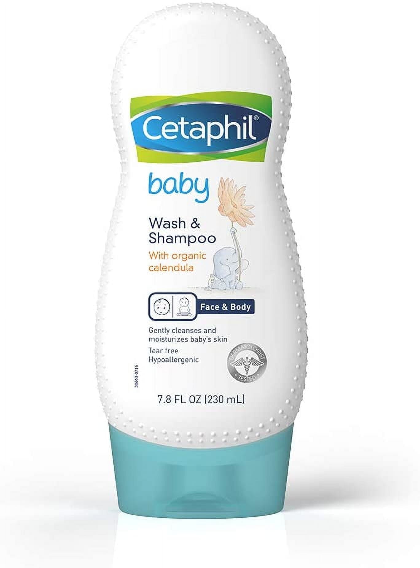 Cetaphil Baby Wash & Shampoo, Calendula, 7.8 fl oz