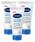 Cetaphil Daily Scrub Extra Gentle 6oz Combination To Oily (Pack of 3)