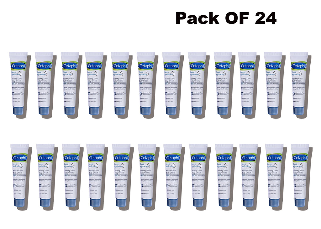 Cetaphil Deep Hydration Healthy Glow Daily Cream 0.34 oz. Deluxe Sample (Pack OF 24)