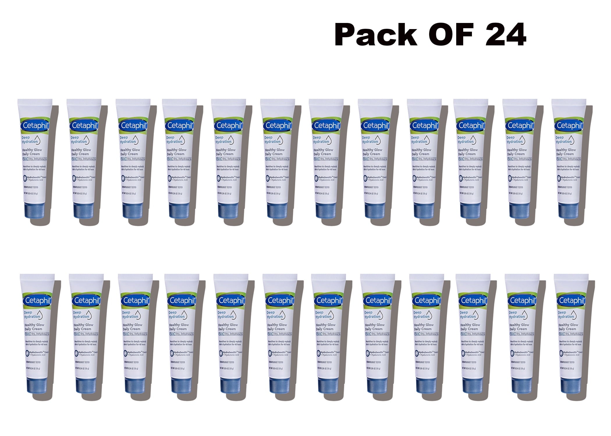 Cetaphil Deep Hydration Healthy Glow Daily Cream 0.34 oz. Deluxe Sample (Pack OF 24)
