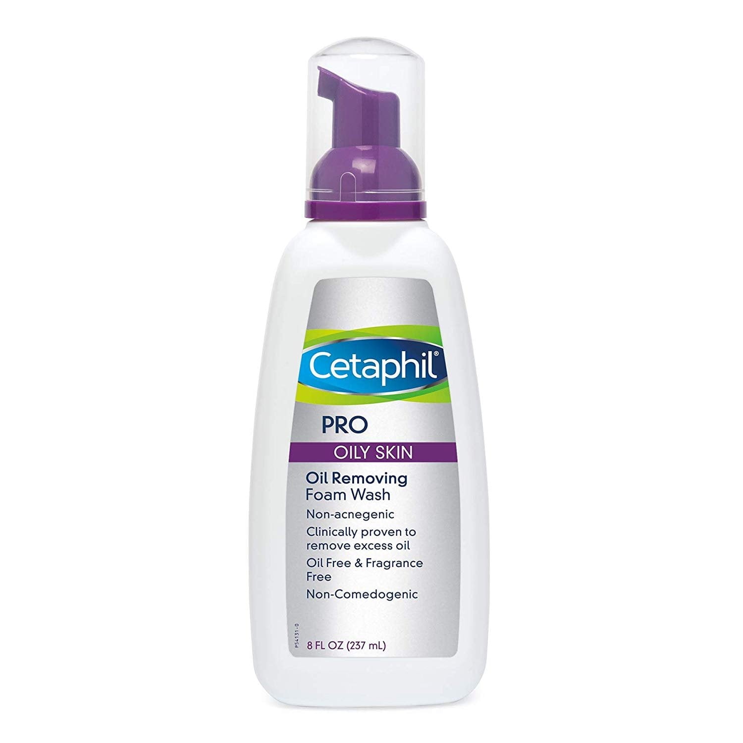 Cetaphil  Dermacontrol Oil Removing Foam Wash, Face Wash For Oily Skin, 8 Oz 2 Pack