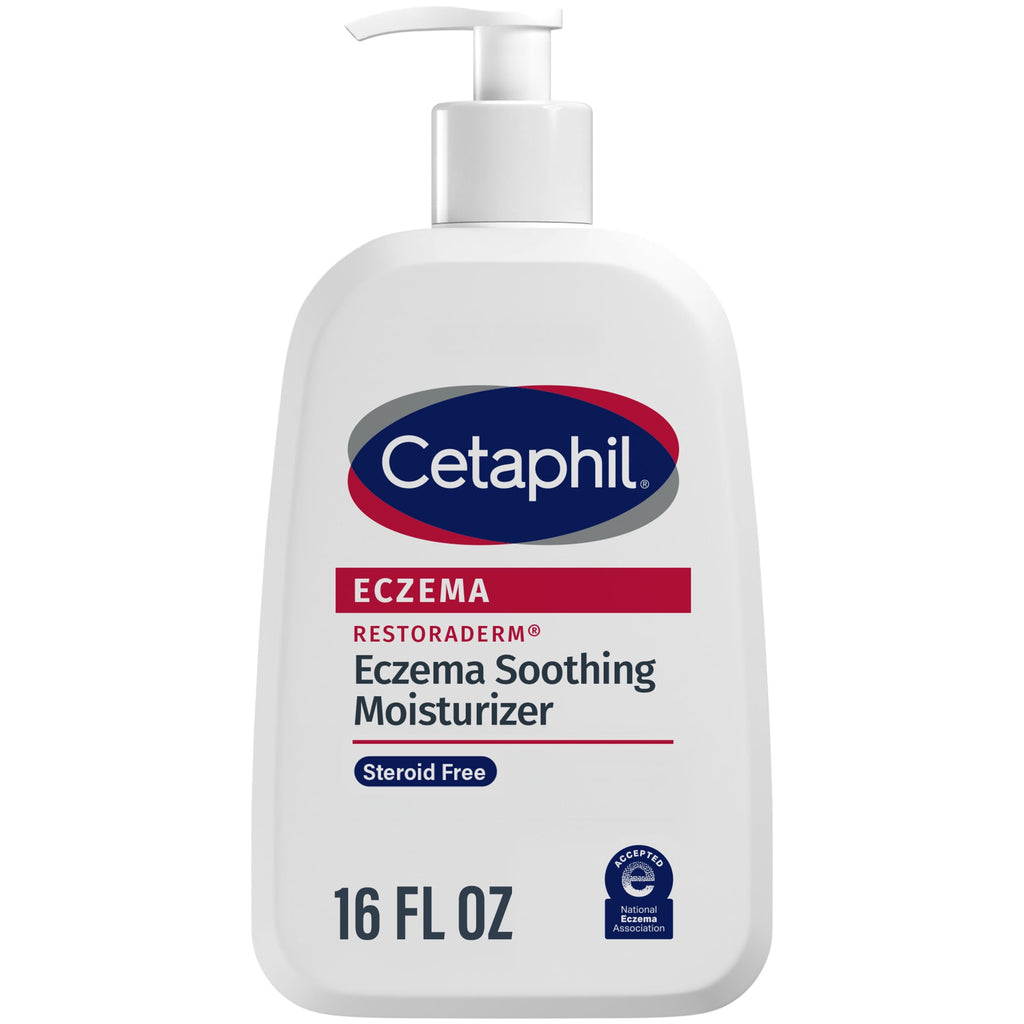 Cetaphil Eczema Restoraderm Soothing Moisturizer for Dry Itchy Skin, Unscented, 16 fl oz