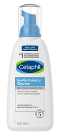 Cetaphil Gentle Foaming Cleanser 8oz Dry To Normal (Pack of 3)