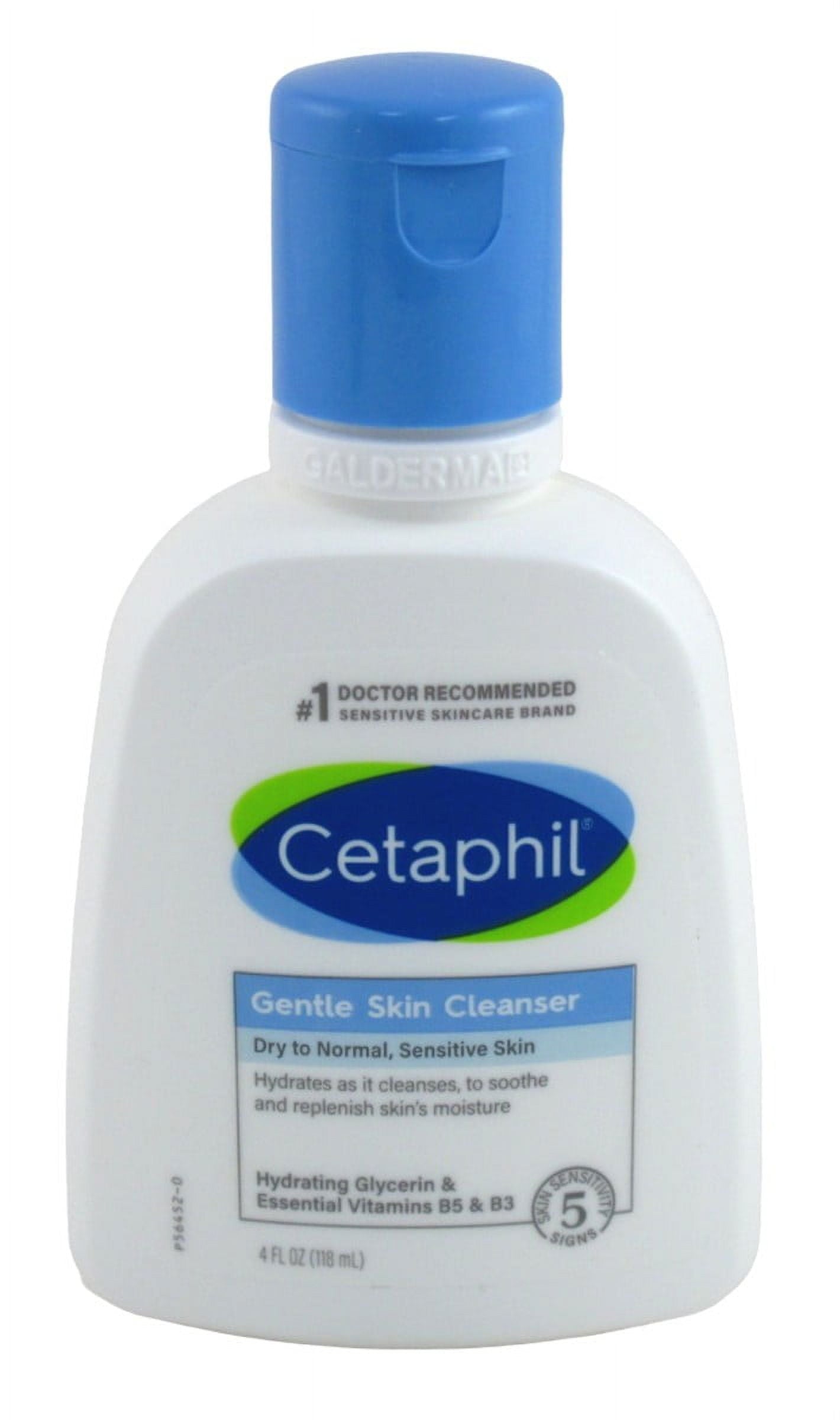 Cetaphil Gentle Skin Cleanser 4oz Dry To Normal Skin (Pack of 3)