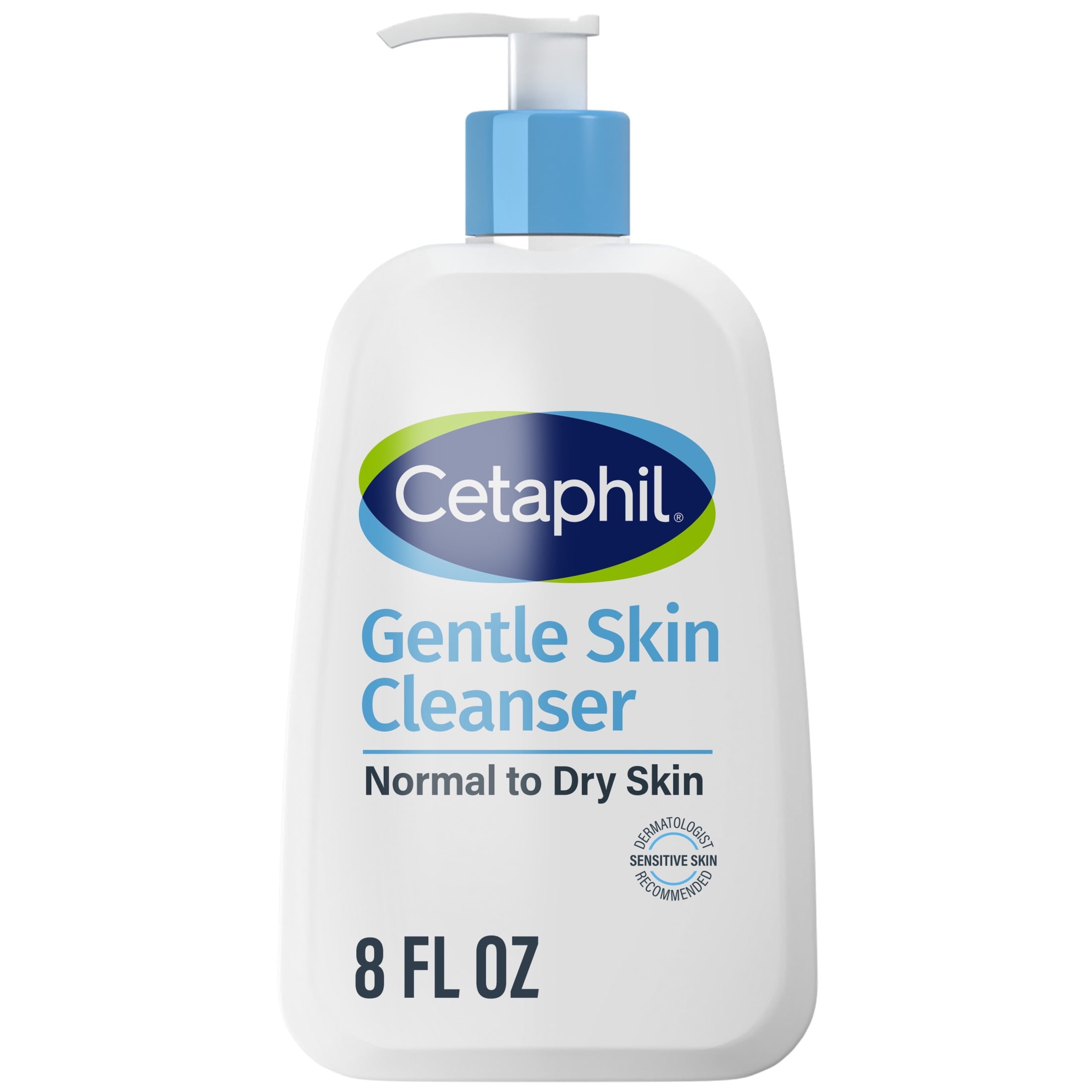 Cetaphil Face Wash Hydrating Gentle Skin Cleanser for Dry to Normal Sensitive Skin, 8 fl oz