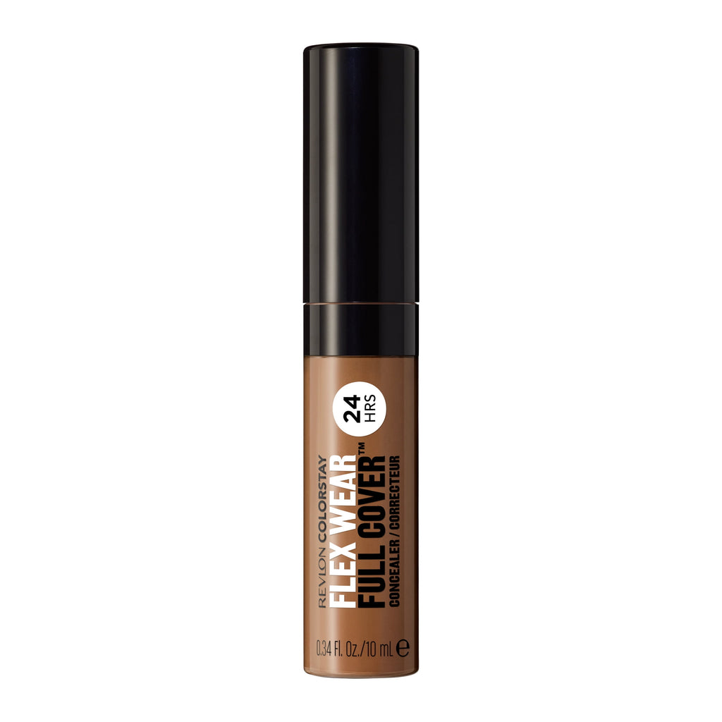 Revlon ColorStay Flex Wear Concealer, Full Coverage, 24HR Wear, 076 Caramel, 0.34 fl oz