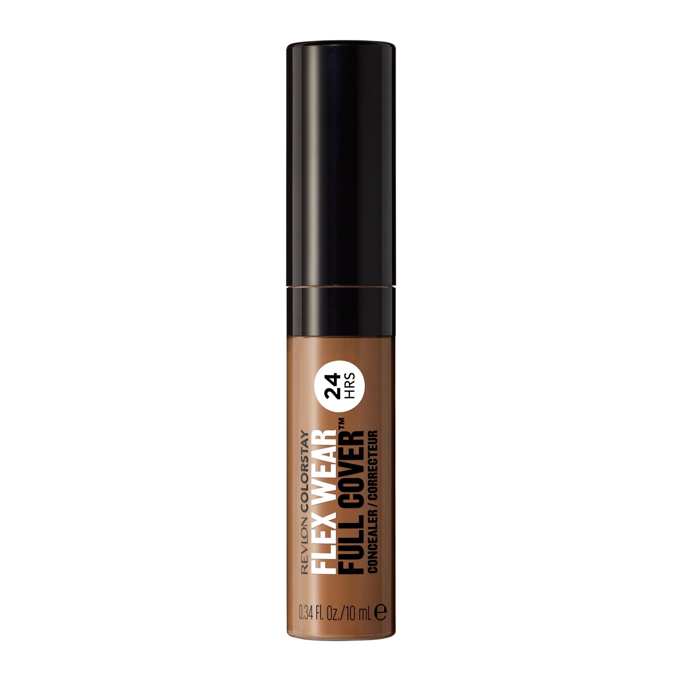 Revlon ColorStay Flex Wear Concealer, Full Coverage, 24HR Wear, 076 Caramel, 0.34 fl oz