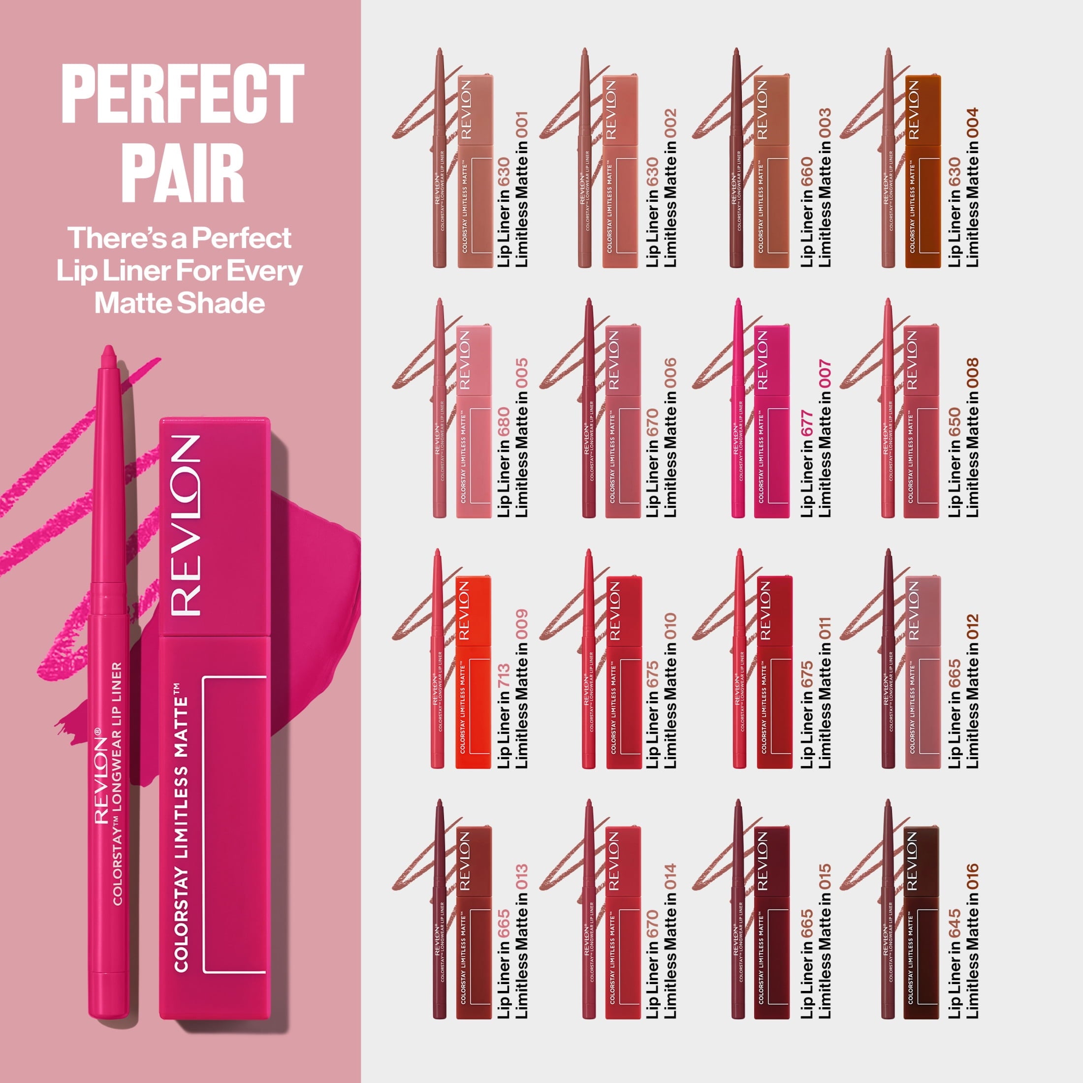 Revlon ColorStay Limitless Matte Liquid Lipstick, 24HR Wear, 016 Extra Shot, 0.17 fl oz