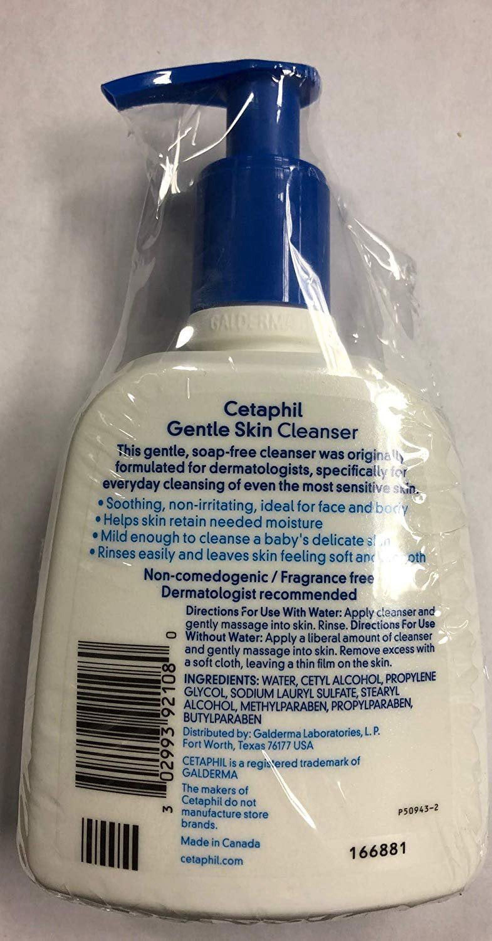 4 Pack - Cetaphil Gentle Skin Cleanser for All Skin Types 8 oz Each