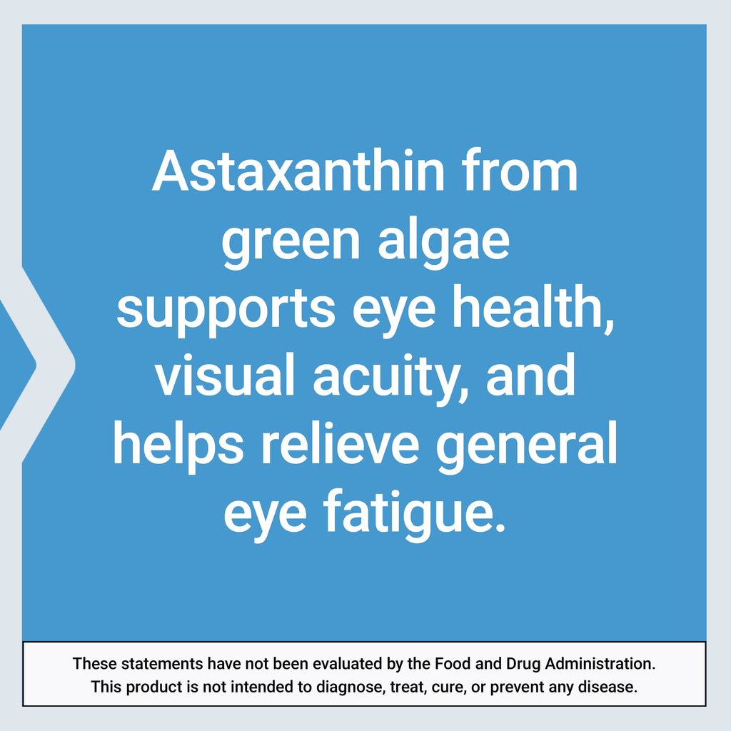 Life Extension Astaxanthin with Phospholipids – Antioxidant Support, Eye Health – Algae-Derived – Gluten-Free, Non-GMO – 30 Softgels