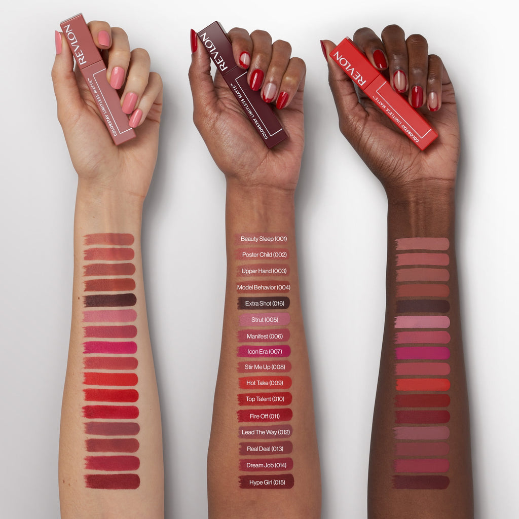 Revlon ColorStay Limitless Matte Liquid Lipstick, 24HR Wear, 009 Hot Take, 0.17 fl oz
