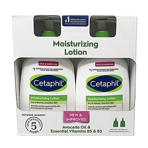 Cetaphil Moisturizing Lotion (20 Ounce x 2 pack)