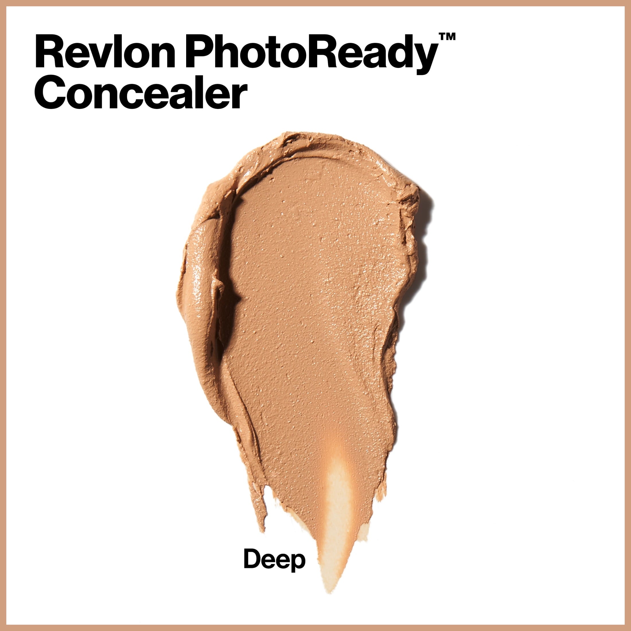 Revlon PhotoReady Stick Concealer Makeup, Medium Coverage, Deep, 0.11 oz