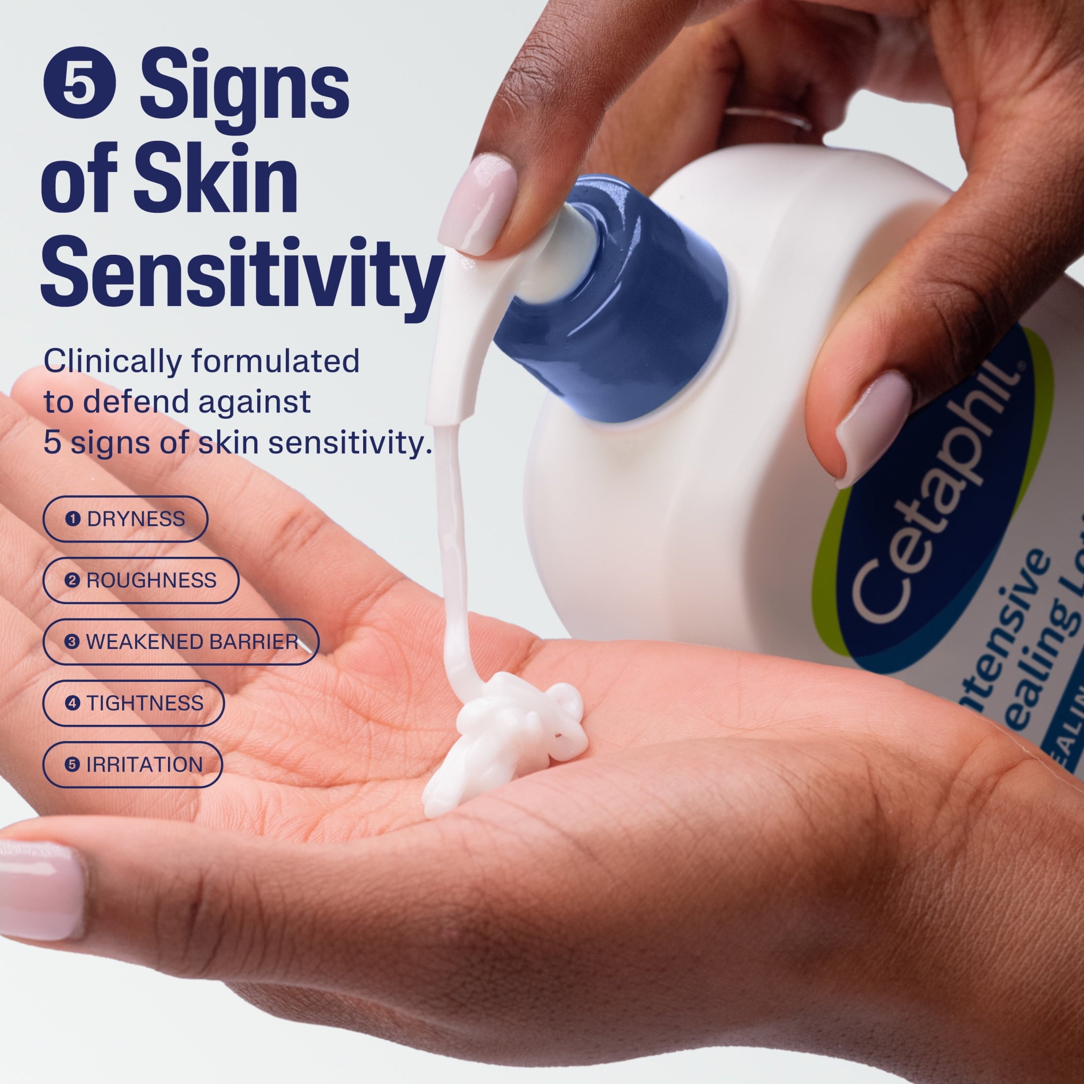 Cetaphil Intensive Healing Lotion with Ceramides, For Dry, Rough, Flaky Skin, 16 oz