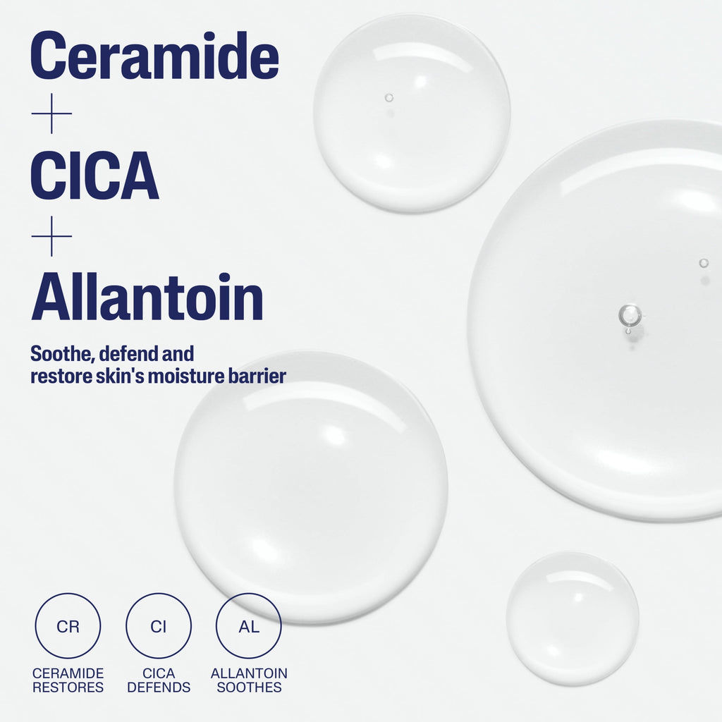 CETAPHIL Ceramide Face Serum, Lightweight Serum for All Skin Types, Ceramides, CICA & Allantoin, 1 fl oz