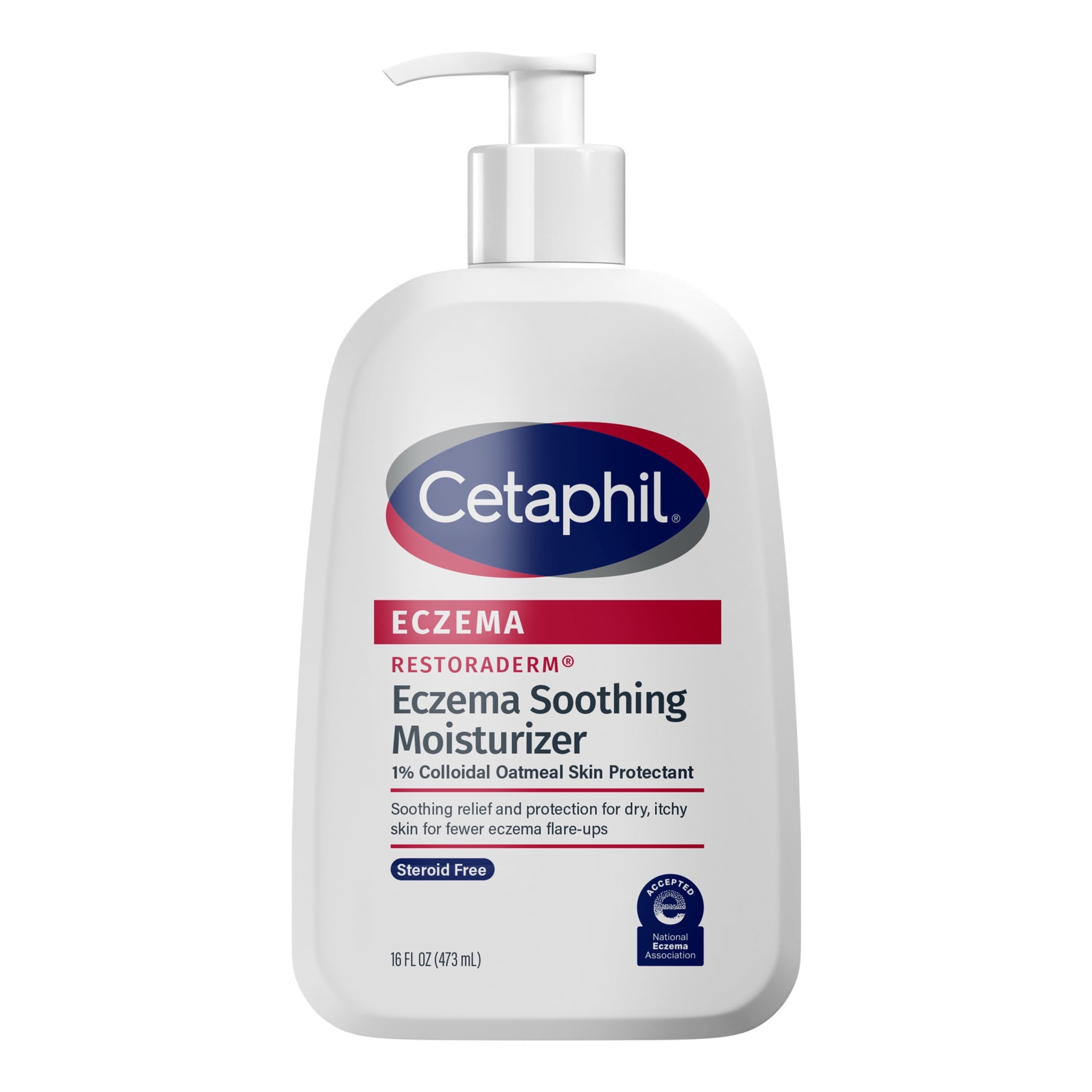Cetaphil Eczema Restoraderm Soothing Moisturizer for Dry Itchy Skin, Unscented, 16 fl oz