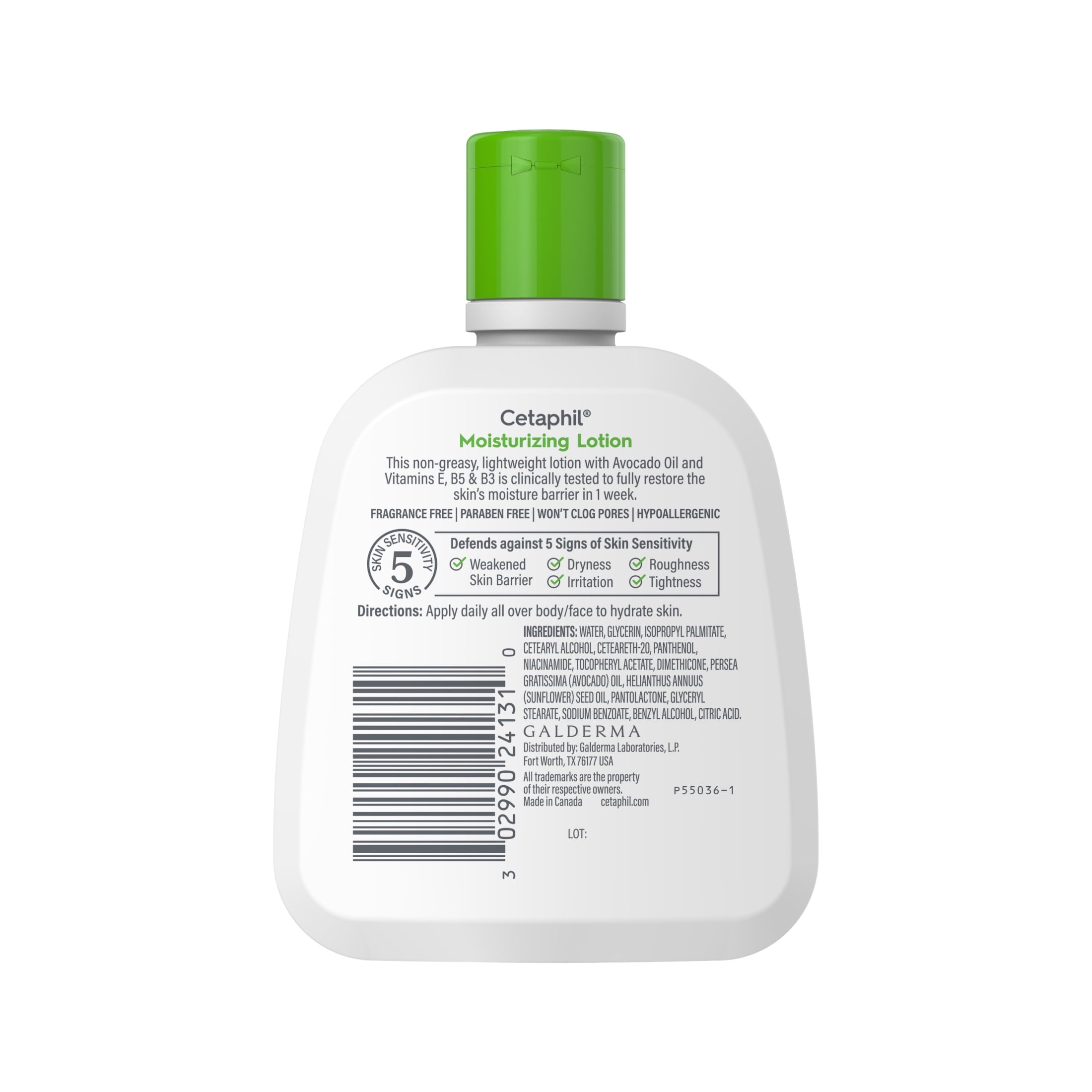 (2 pack) Cetaphil Moisturizing Lotion Hydrating Lotion for All Skin Types, Sensitive Skin, 4 fl oz